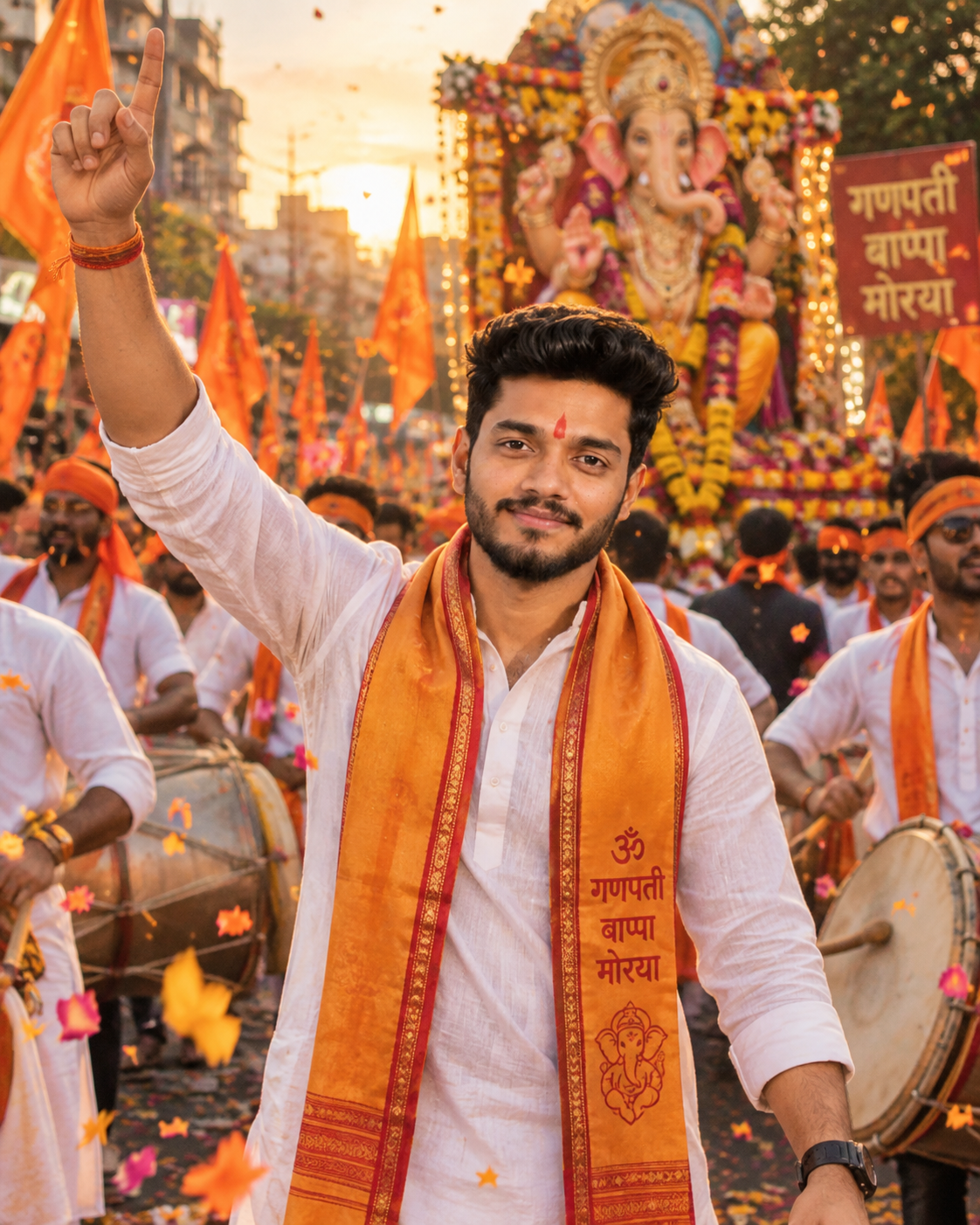 Ganesh Chaturthi Prompt for Boys