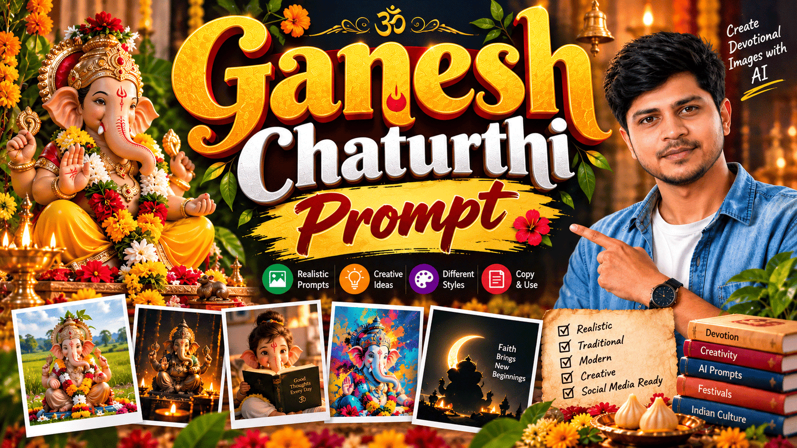 Ganesh Chaturthi Prompt