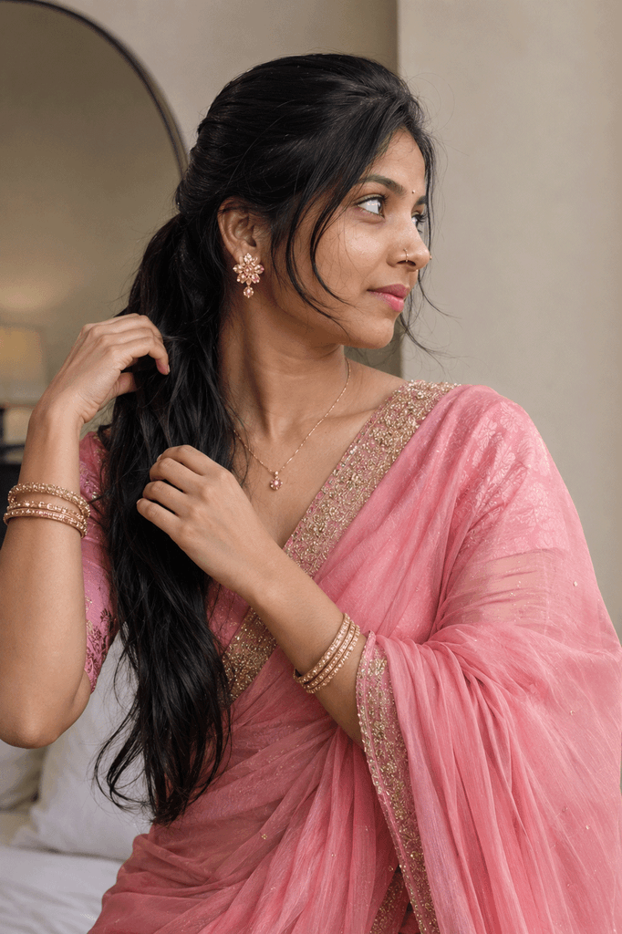 Gemini ai photo prompt copy paste saree look