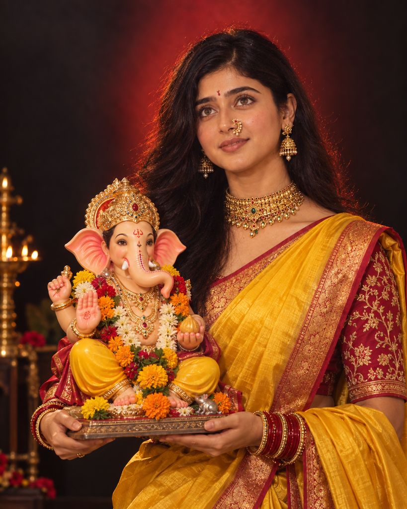 Ganesh Chaturthi Prompt for Women