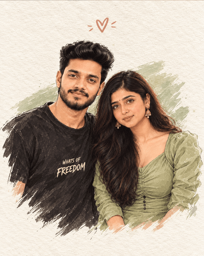 Gemini ai photo prompt copy paste trending boy and girl indian