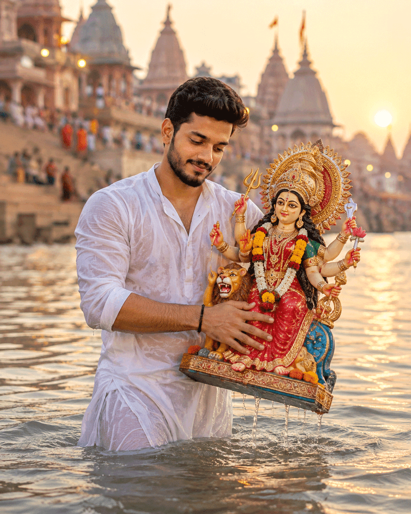 Navratri Ai Photo Editing Prompt Boy Free Download