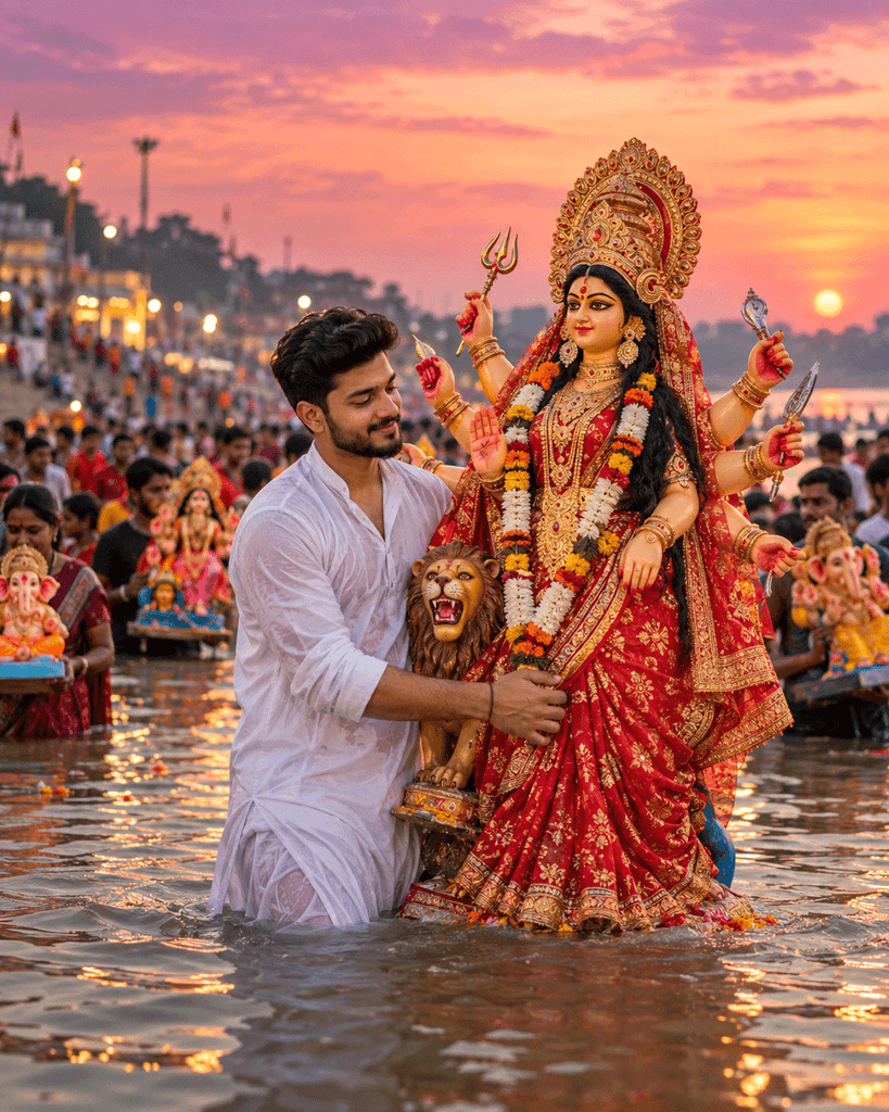 gemini ai navratri prompt boy