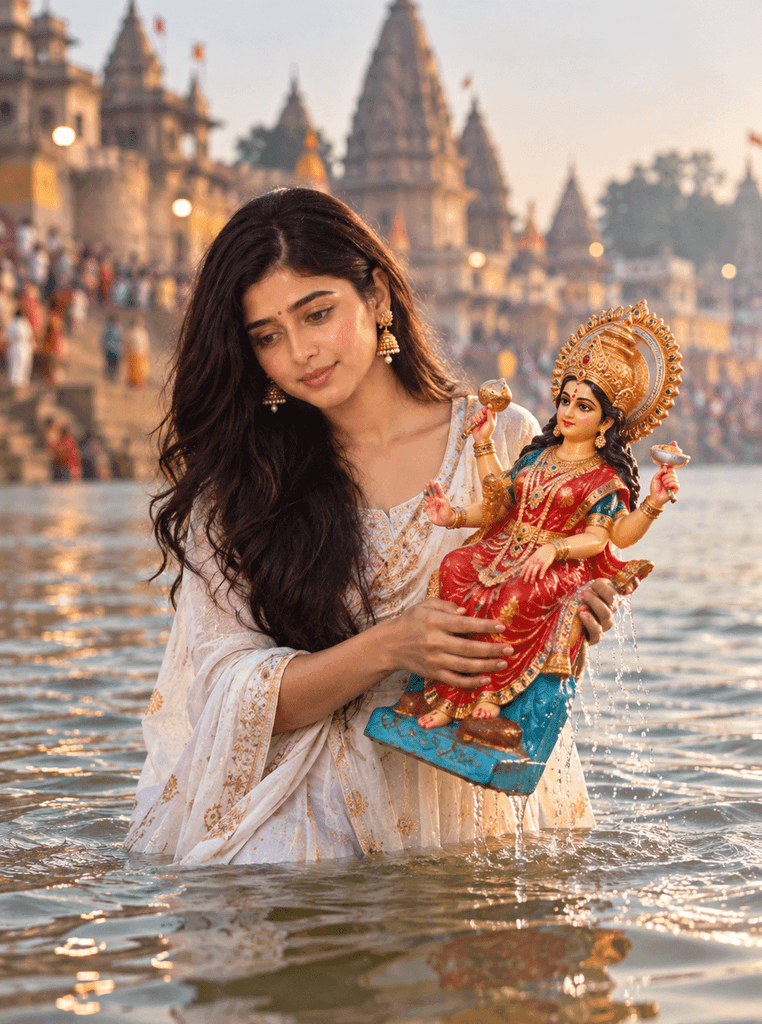 Navratri Prompt for Gemini Girl