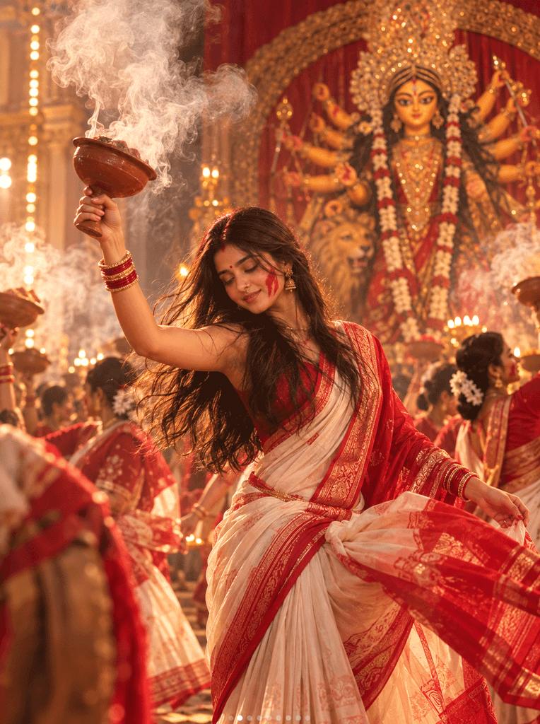 Navratri Prompt for Girl